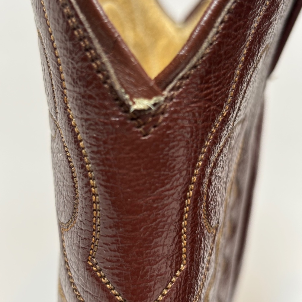 Cowboy Boots Women's Brown Size 6.5 B - Picture 9 of 10